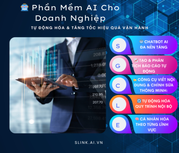 Giao diện demo phần mềm AI cho doanh nghiệp – dễ dùng, hiệu quả rõ ràng